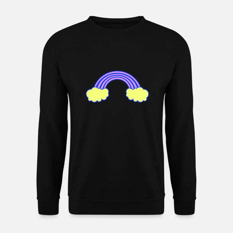 regenbogen - Unisex Pullover - Schwarz