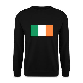Irlande - Sweat-shirt Unisexe - noir - Devant - Alina (178cm) & Michal (187cm)