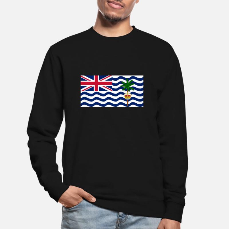 Territoire britannique de l’océan Indien Sweat-shirt Unisexe