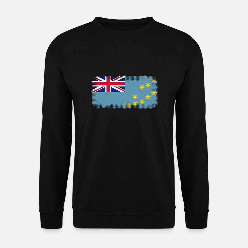 Tuvalu Tuvalu - Unisex Pullover - Schwarz
