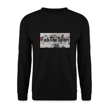 AGV 2.0 - Sweat-shirt Unisexe - noir - Devant - Alina (178cm) & Michal (187cm)