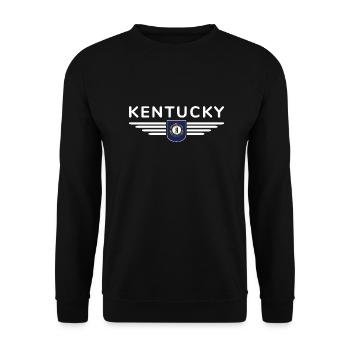 T-shirt de fan du Kentucky – Montrez-vous fier ! - Sweat-shirt Unisexe - noir - Devant - Alina (178cm) & Michal (187cm)