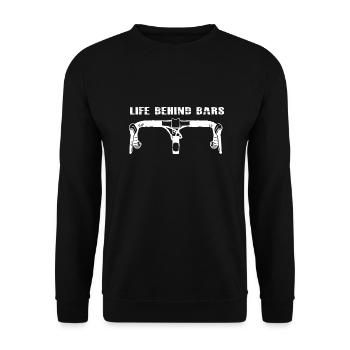 Biking Cycling - Unisex Pullover - Schwarz - Vorne - Alina (178cm) & Michal (187cm)