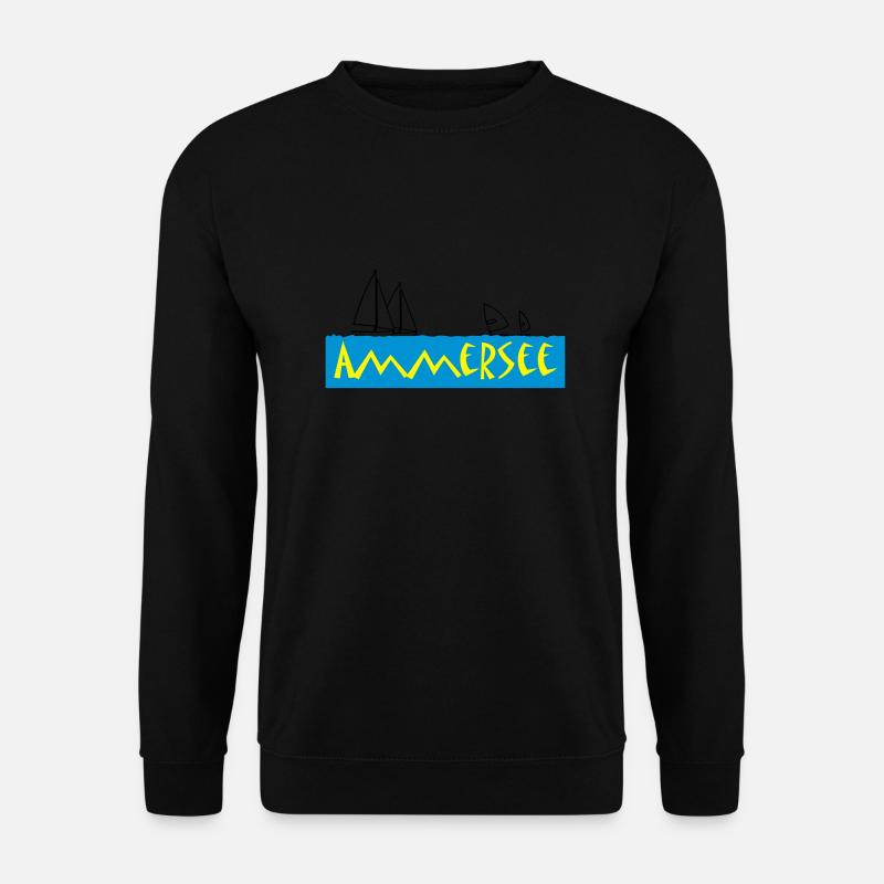 ammersee - Unisex Pullover - Schwarz