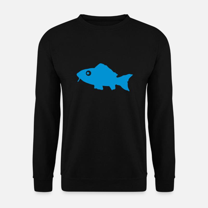 fish - Unisex Pullover - Schwarz