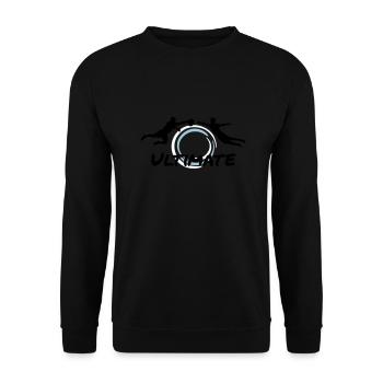 Ultimate Frisbee - Men - Sweat-shirt Unisexe - noir - Devant - Alina (178cm) & Michal (187cm)