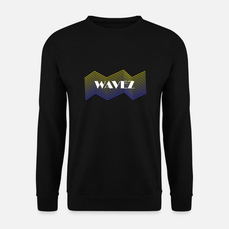 Wavez Design - Unisex Pullover - Schwarz