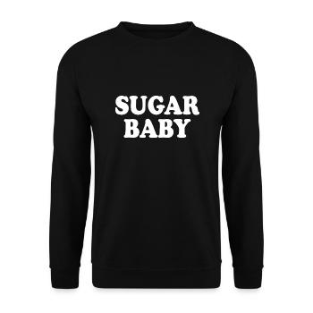 Sugar baby - Sweat-shirt Unisexe - noir - Devant - Alina (178cm) & Michal (187cm)