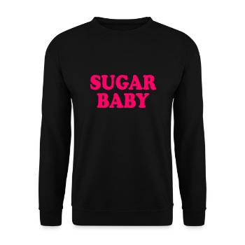 Sugar baby - Sweat-shirt Unisexe - noir - Devant - Alina (178cm) & Michal (187cm)