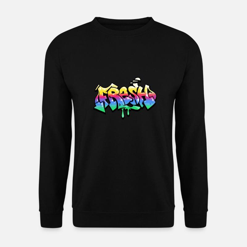 Fresh Graffiti - Unisex Sweatshirt - black