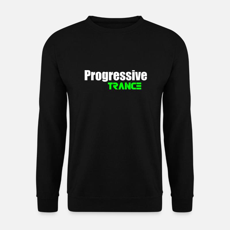 Progressives Trance-Zitat - Unisex Pullover - Schwarz
