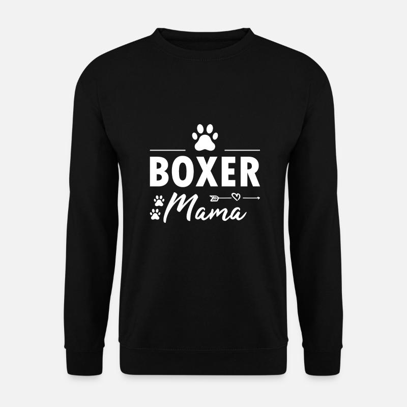 Boxer Mama - Unisex Pullover - Schwarz