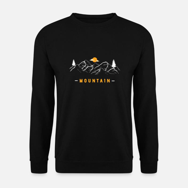 Mountain - Unisex Sweatshirt - black
