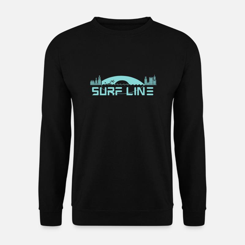 Surfline 3 Blue version - Unisex Sweatshirt - black