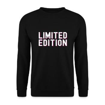 Limited Edition - Unisex Sweatshirt - black - Front - Alina (178cm) & Michal (187cm)
