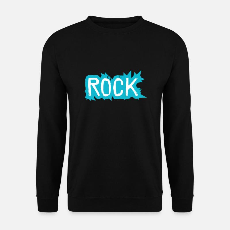 Rock - Unisex Pullover - Schwarz