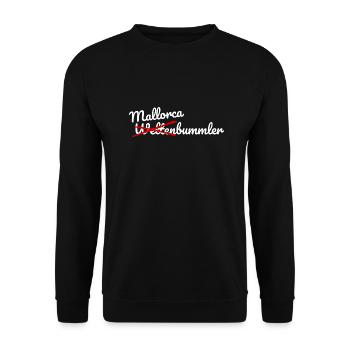 Majorque poussette, pas un globe-trotter - Sweat-shirt Unisexe - noir - Devant - Alina (178cm) & Michal (187cm)