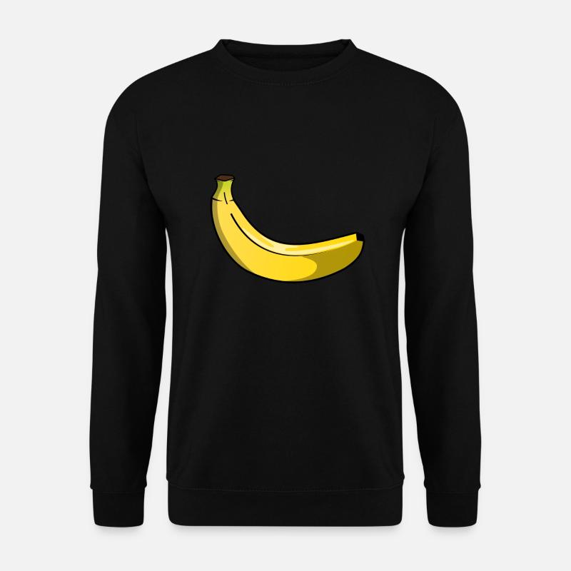 Banane - Unisex Pullover - Schwarz