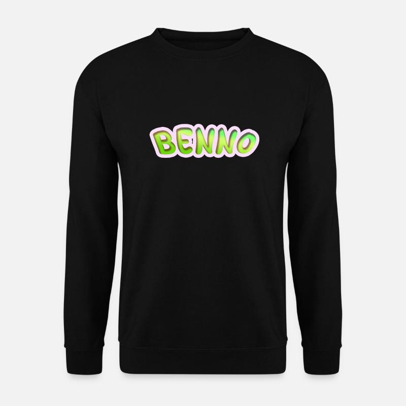 Geschenk für Benno - Unisex Pullover - Schwarz