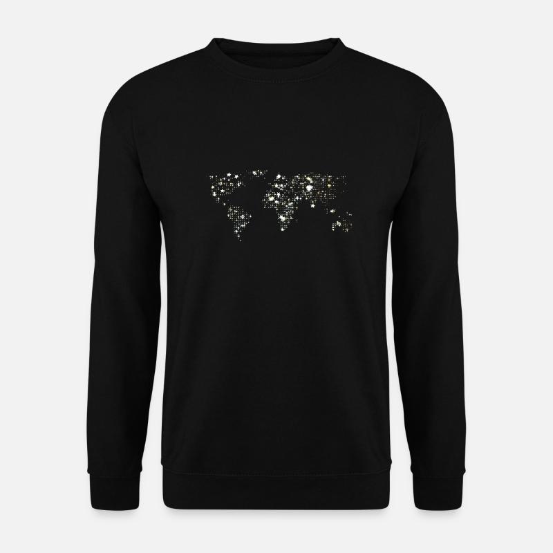 World map - Unisex Sweatshirt - black