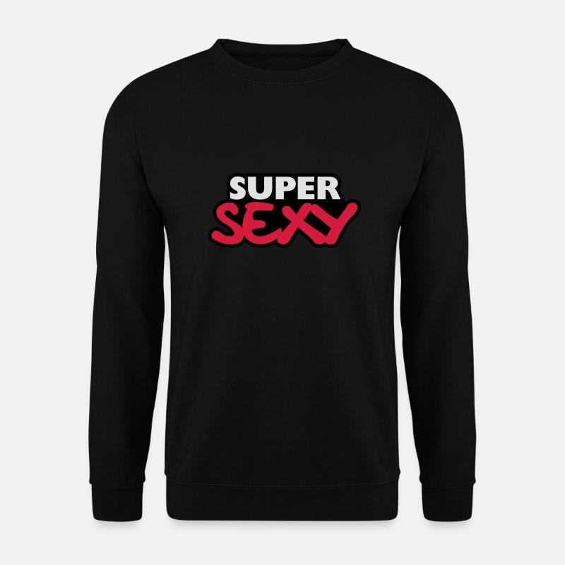 Super Sexy Design - Unisex Pullover - Schwarz
