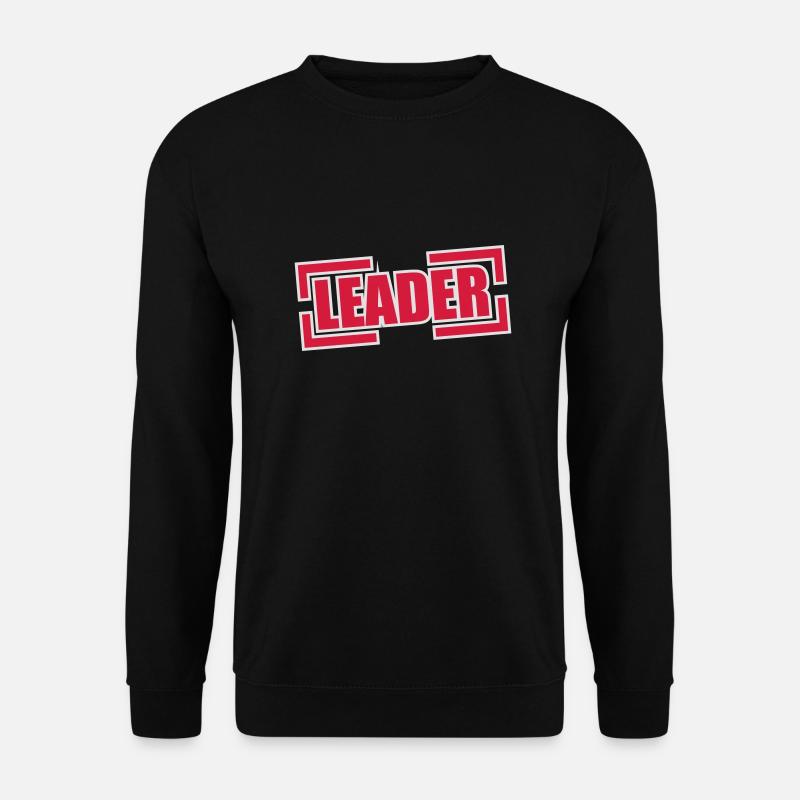 Leader - Unisex Pullover - Schwarz