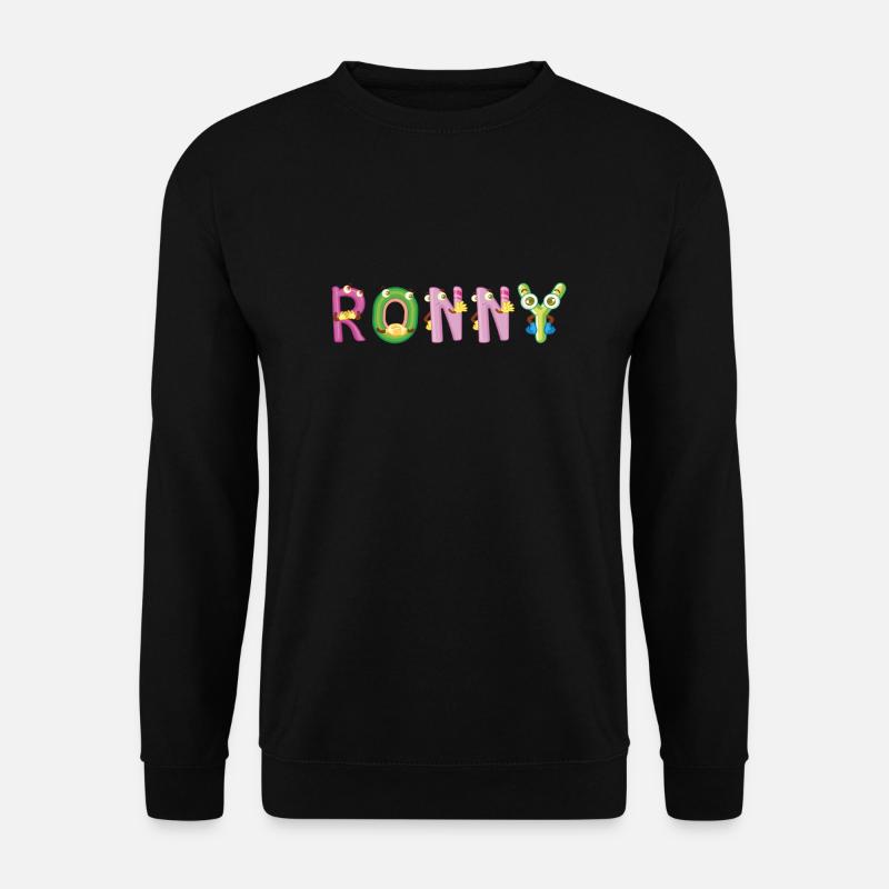Ronny - Unisex Pullover - Schwarz