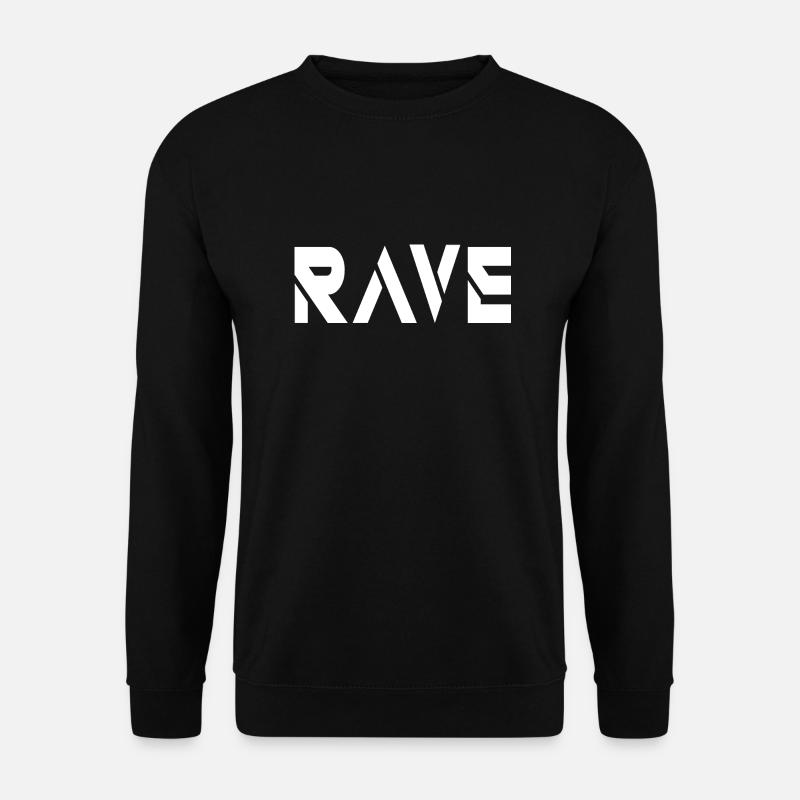 Rave - Unisex Pullover - Schwarz