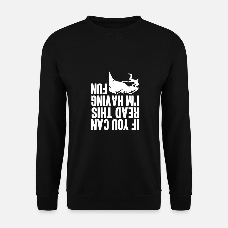 Bouldern - Unisex Pullover - Schwarz