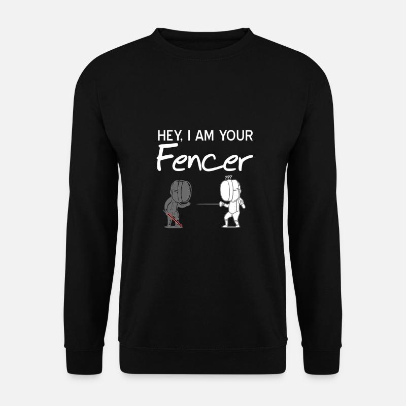 fencing - Unisex Sweatshirt - black