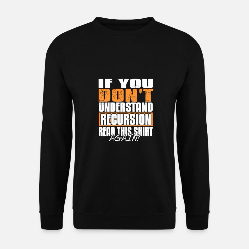 Programmeur - Sweat-shirt Unisexe - noir