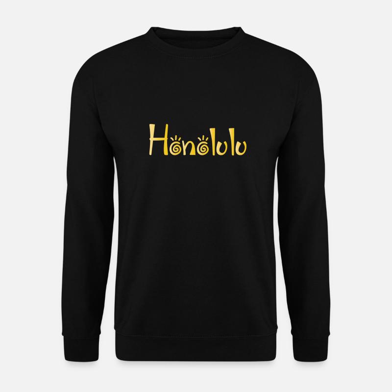 Honolulu - Unisex Pullover - Schwarz