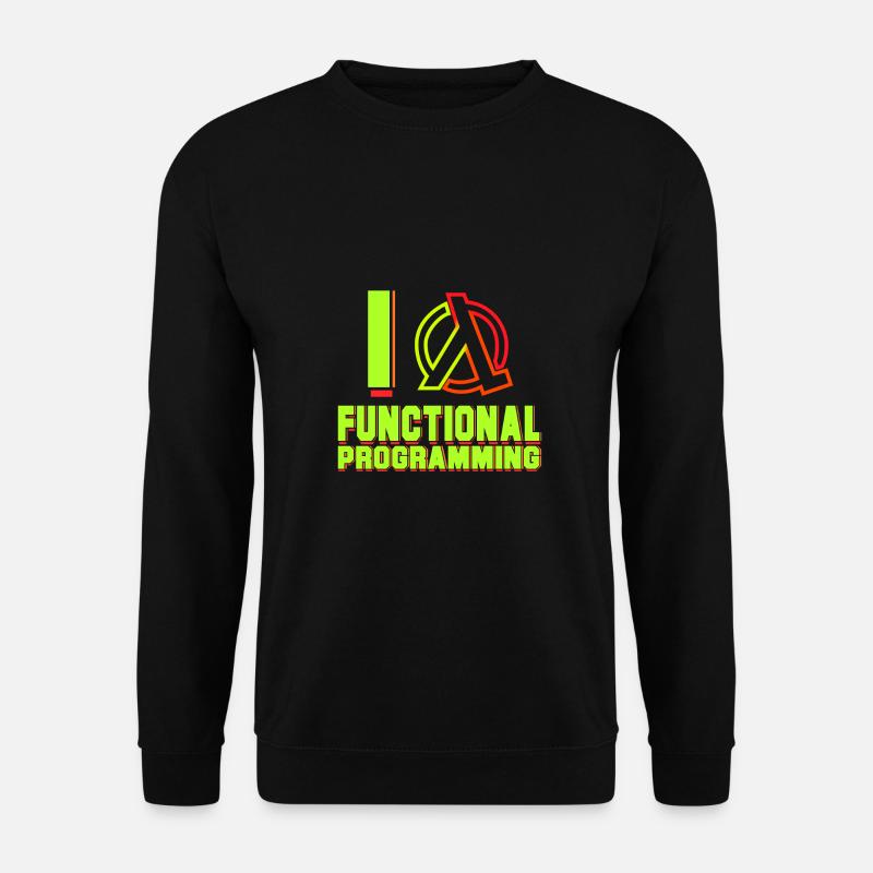 Programmeur Lambda - Sweat-shirt Unisexe - noir