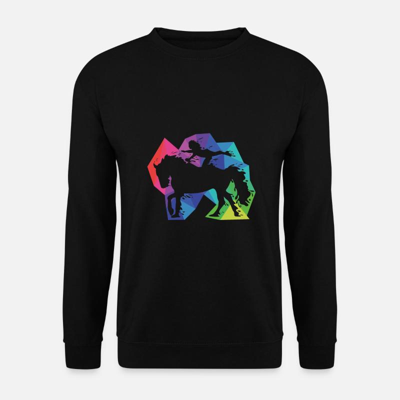 Vaulting horse gift - Unisex Sweatshirt - black