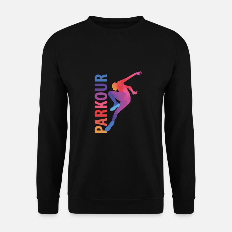 Parkour Geschenk - Unisex Pullover - Schwarz