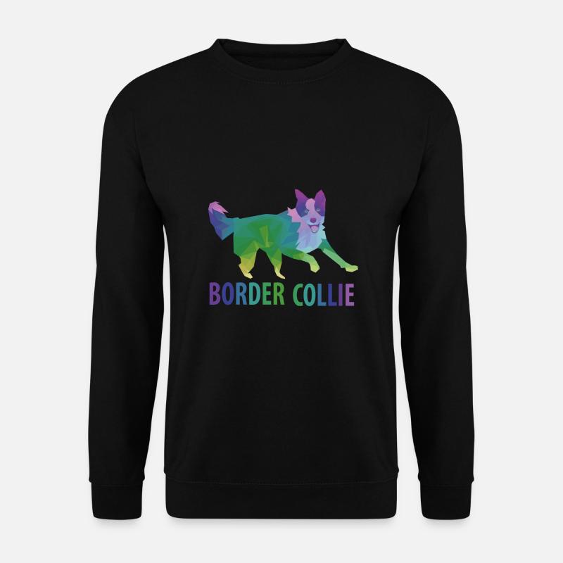Border Collie Geschenk - Unisex Pullover - Schwarz
