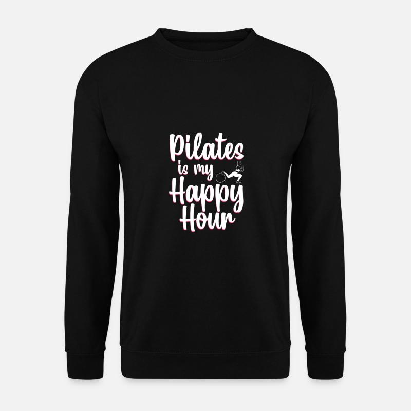 Pilates Geschenk - Unisex Pullover - Schwarz