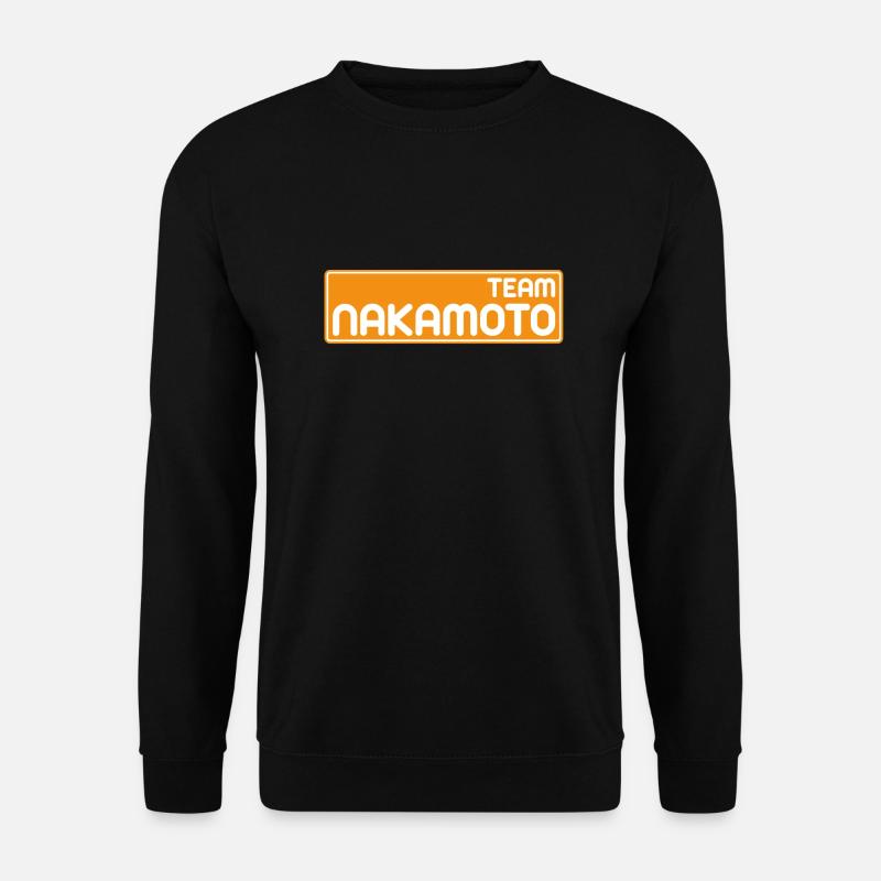 Team Satoshi Nakamoto - Unisex Sweatshirt - black