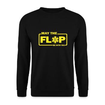 Que le flop soit avec vous poker de jeu de cartes - Sweat-shirt Unisexe - noir - Devant - Alina (178cm) & Michal (187cm)