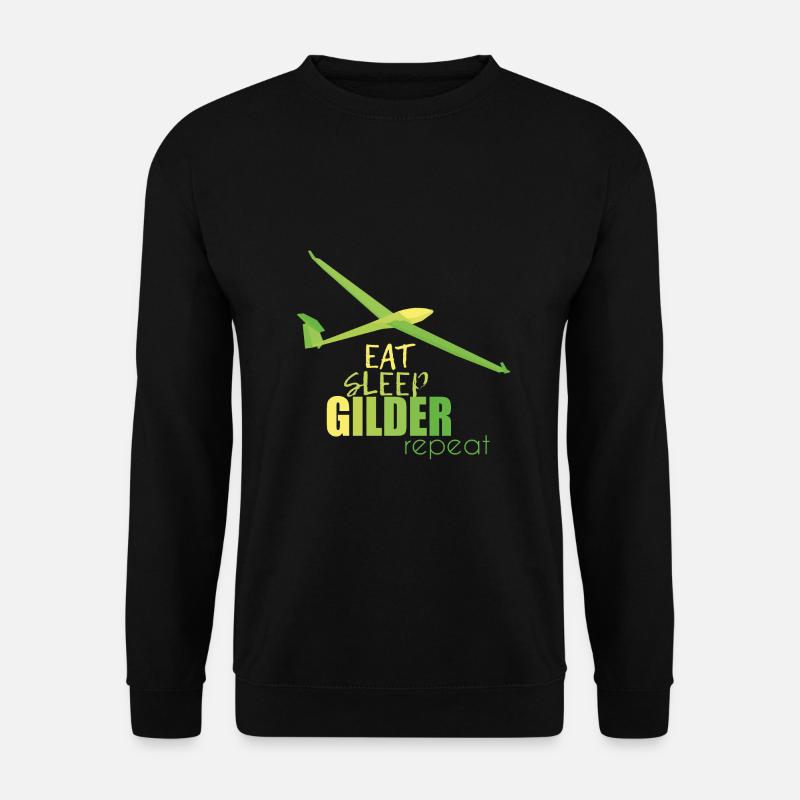 Gliding gliders - Unisex Sweatshirt - black
