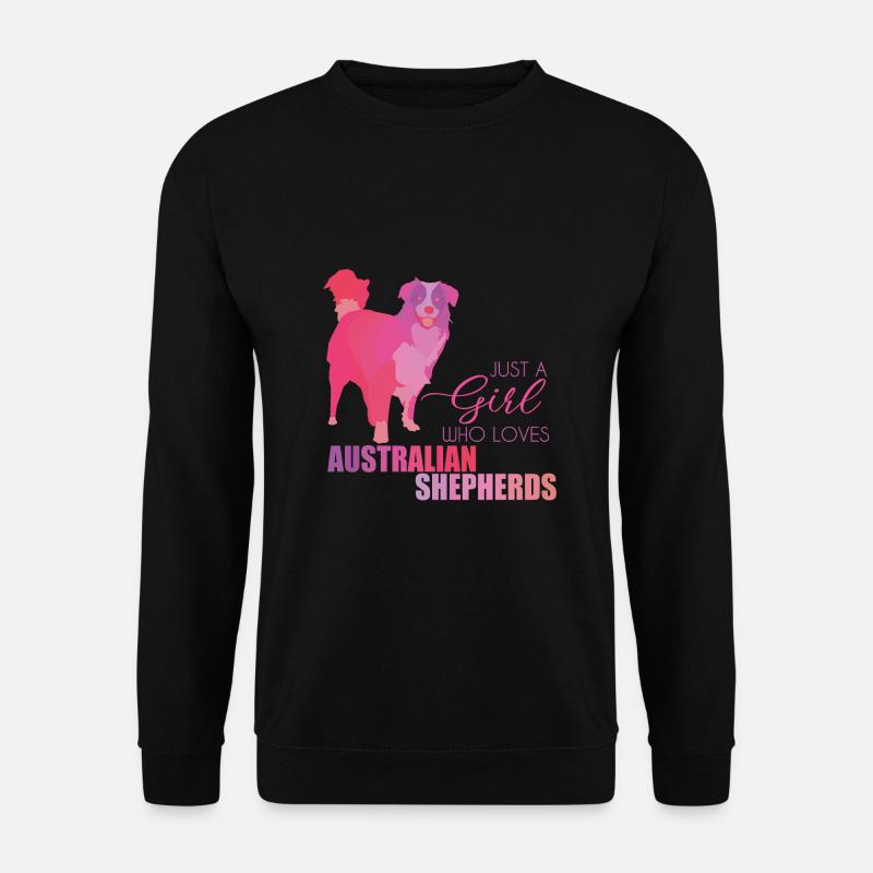 Australian Shepherd - Unisex Pullover - Schwarz