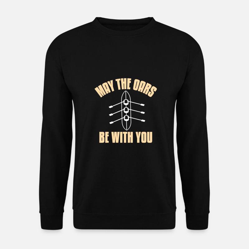 Rudern - Unisex Pullover - Schwarz