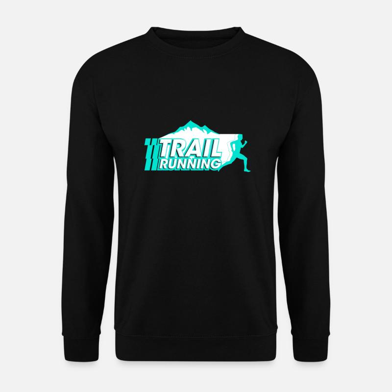 trail running - Unisex Sweatshirt - black