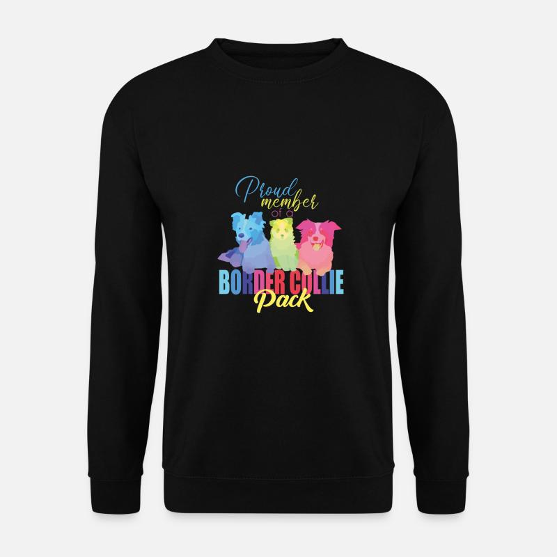 Border Collie - Unisex Pullover - Schwarz