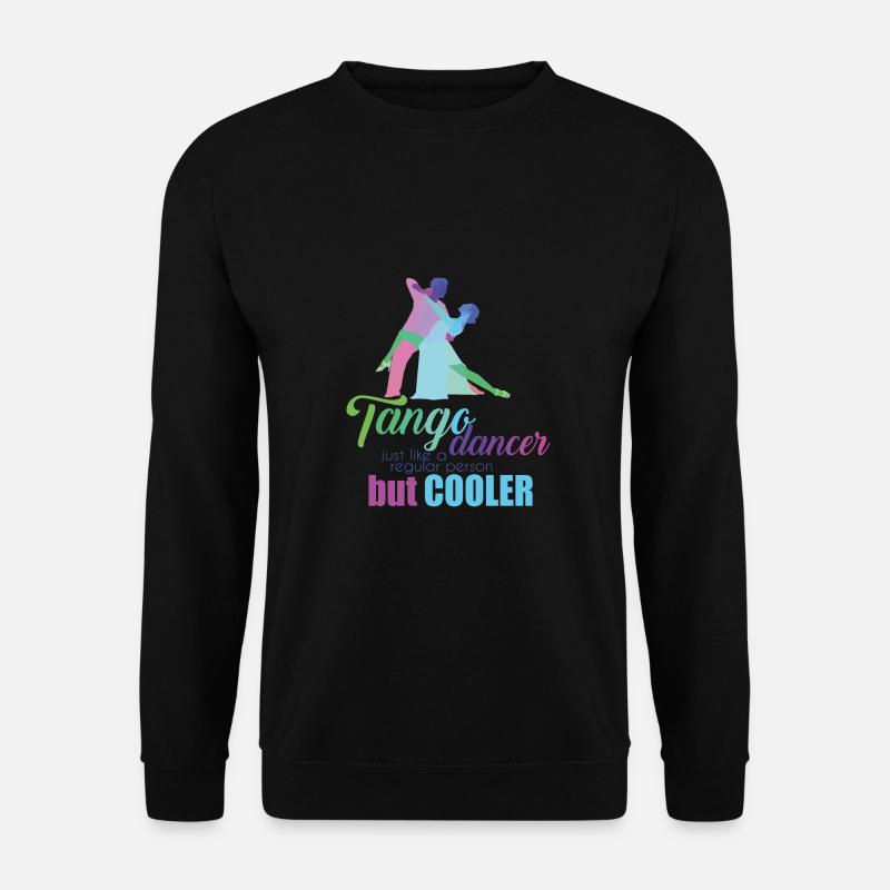 Tango-Tanz Tanzlehrer Tänzer - Unisex Pullover - Schwarz