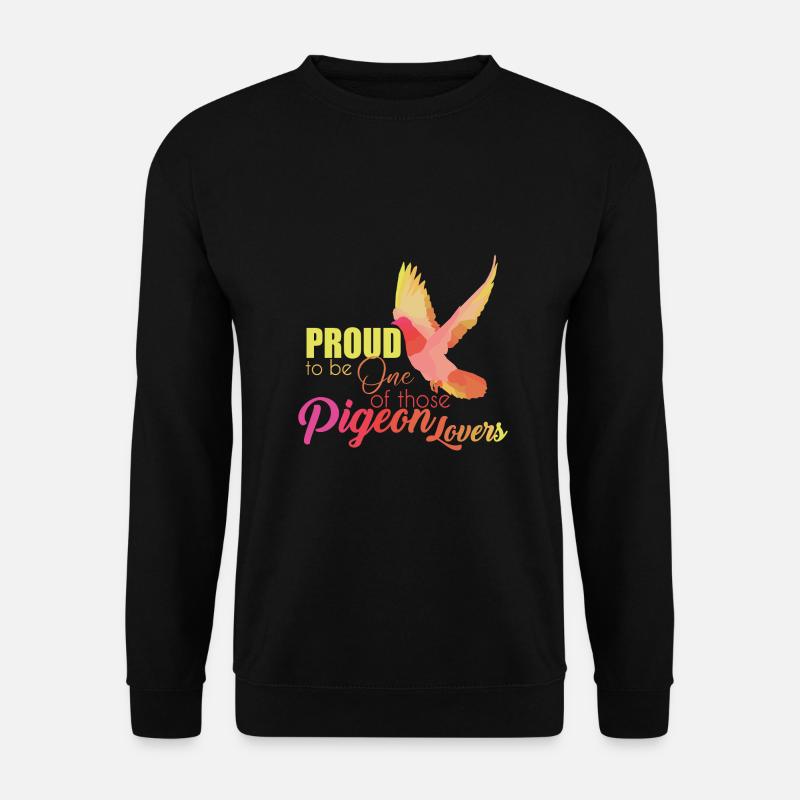 Taube - Unisex Pullover - Schwarz