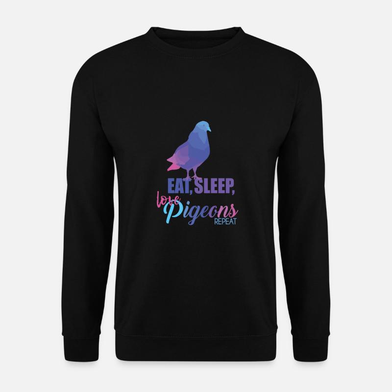 Taube - Unisex Pullover - Schwarz