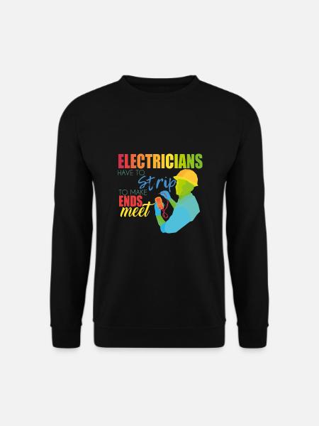Elektriker - Unisex Pullover - Schwarz