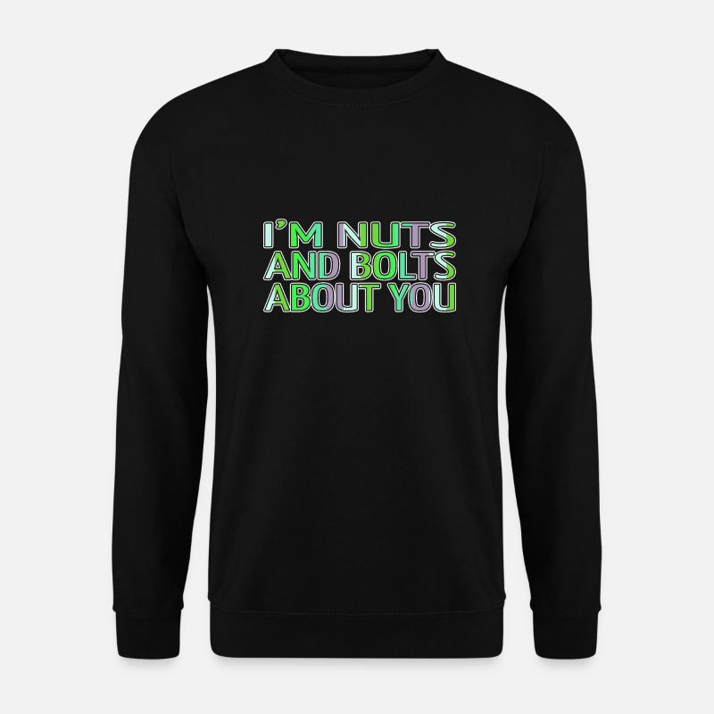 jokes build christmas pajama this sci fi christmas - Unisex Pullover - Schwarz