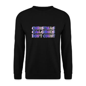 present idea beach holiday bodybuilding beards - Unisex Sweatshirt - black - Front - Alina (178cm) & Michal (187cm)